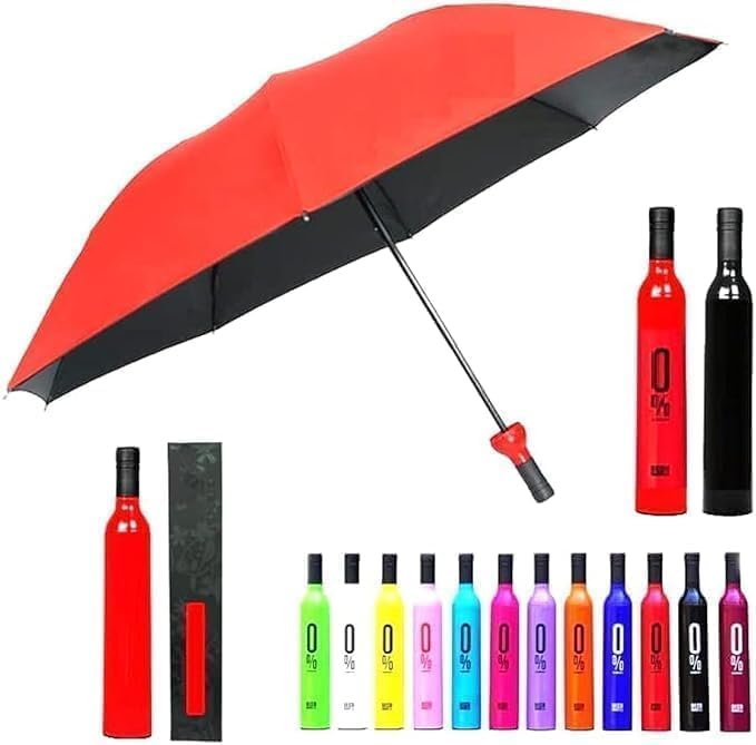 "Wine Bottle Umbrella
